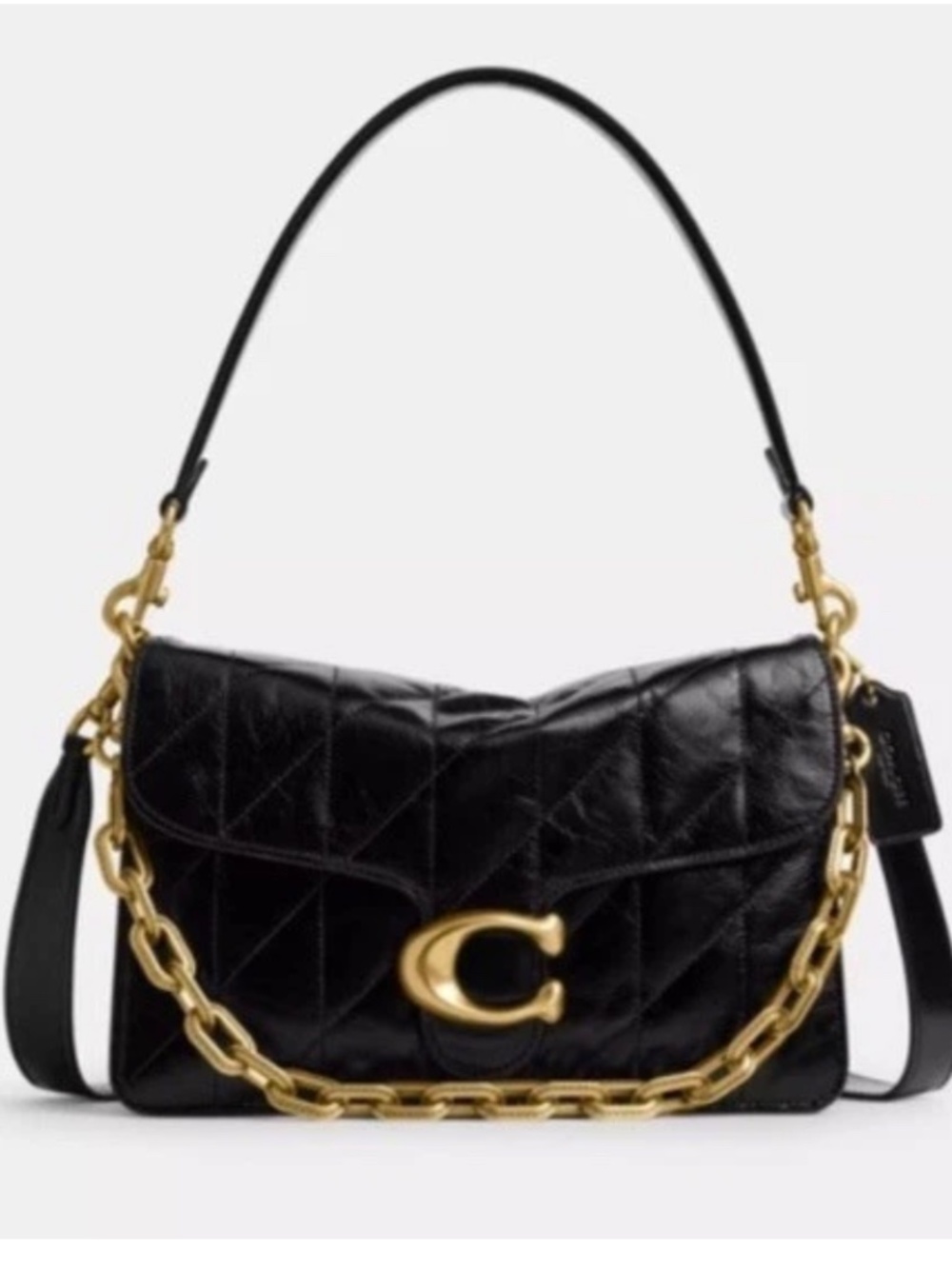 Authentic Coach chain Tabby Shoulder